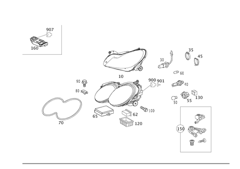 Front Illumination for 2011 Mercedes-Benz SL63 AMG #0