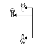 N10536103 - Body: Damper Bolt for Audi: A6, A6 Quattro, RS5, S6 Image