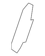 9175602 - Body: Center Pillar Reinforced Nut Plate for Volvo: S60, S80, V70, XC70, XC90 Image