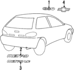 30020053 - Body: Emblem for GM Image