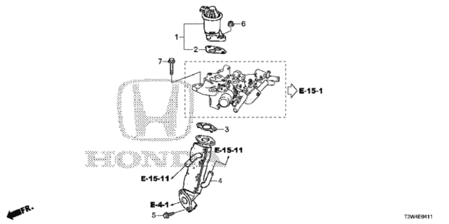 EGR Valve (2) for 2017 Honda Accord #0
