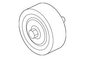 YS405 - Maintenance &amp; Lubrication: Motorcraft™ Idler Pulley for Ford Image