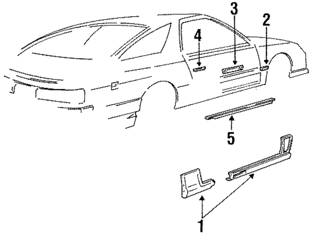 5261964 - Body: Rocker Panel for Mopar Image