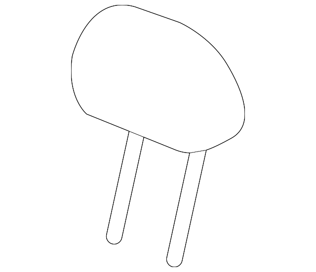 2021-2026 Chevrolet Trailblazer Headrest 42741399 | OEM Parts Online