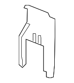 83403S9VA02ZZ - Body: Rear Bracket for Honda: Pilot Image