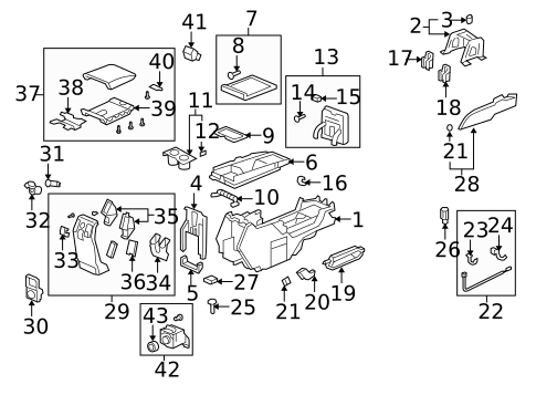 Auxiliary Heater & AC for 2008 Honda Pilot #2