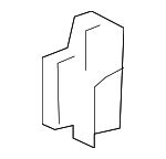 83434S9VA01ZA - Body: Insert for Honda: Pilot Image