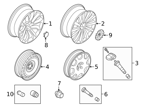 Wheel for 2022 Lincoln Aviator #0