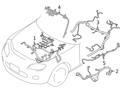 Wiring Harness for 2016 Mazda MX-5 Miata #0