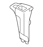 77505TK8A11ZA - : 2011-2013 Honda Odyssey - Garnish USB *NH167L* (Graphite Black) for Honda: Odyssey Image