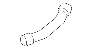 99110662602 - Cooling System: Radiator Coolant Hose for Porsche Image