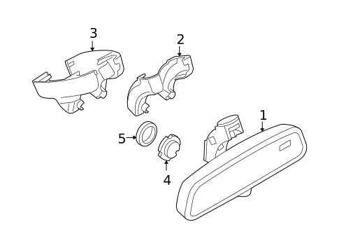 Inside Mirrors for 2009 BMW M3 #1
