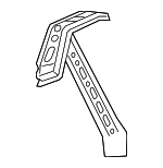 22987033 - Body: Upper Pillar Reinforced for Chevrolet: Malibu Image