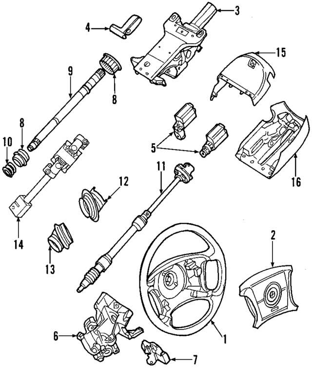 32306758076 - Steering: Coupling for BMW Image