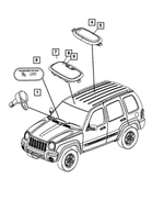 56010552AB - Electrical: Warning Lamp for Mopar Image