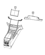 68472791AK - Electrical: Display Center Stack for Mopar Image image
