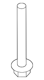 901000329 - : OEM NEW 09 Subaru Forester XT Sport 2.5L Suspension Cross-Member Bolt 901000329 for Subaru: Forester Image