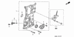 90028PNB003 - Engine: BOLT, SPECIAL (6X20.5) (GUIDE) for Honda Image