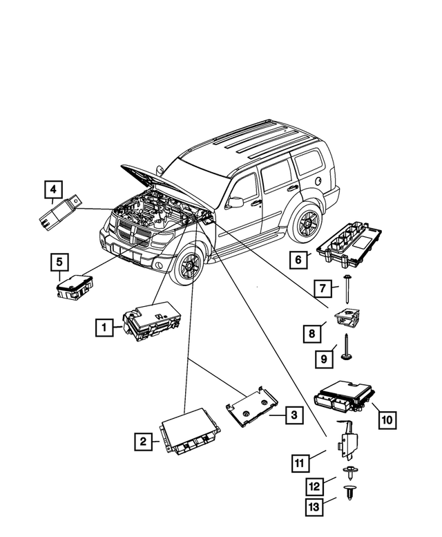 4692235AJ - Electrical: Totally Integrated Power Module for Mopar Image
