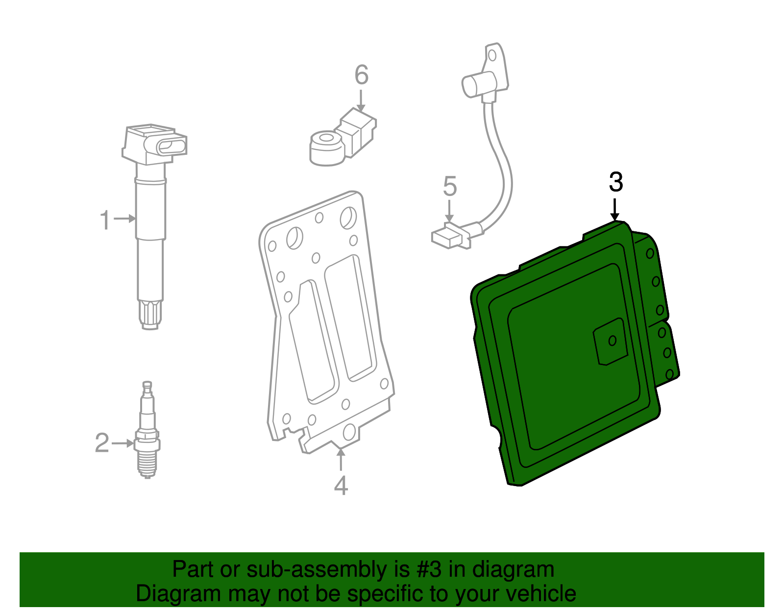 Engine Control Module (ECM) - Porsche (997-618-608-02)