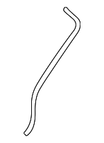 MR380077 - Body: Drain Hose for Mitsubishi: Eclipse, Galant, Lancer, Mirage, Montero Image