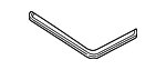 MR523132 - Body: Weatherstrip for Mitsubishi Image