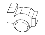 66205A1A269 - Body: Park Sensor for BMW Image