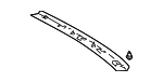 4E0868438C4Q1 - Body: Rear Header Trim for Audi: A8 Quattro, S8 Image