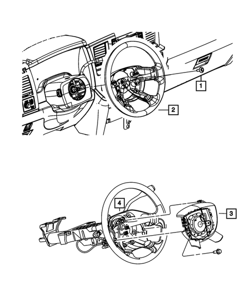 Steering Wheel for 2010 Dodge Ram 1500 #0