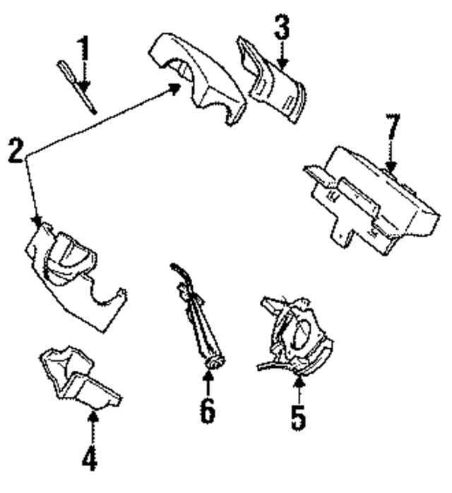 4470103 - Steering: Tilt Lever for Mopar Image
