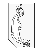 KMV66183Y - HVAC: AC Line for Mazda Image