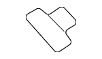 31463587 - Body: Windshield Spacer for Volvo Image