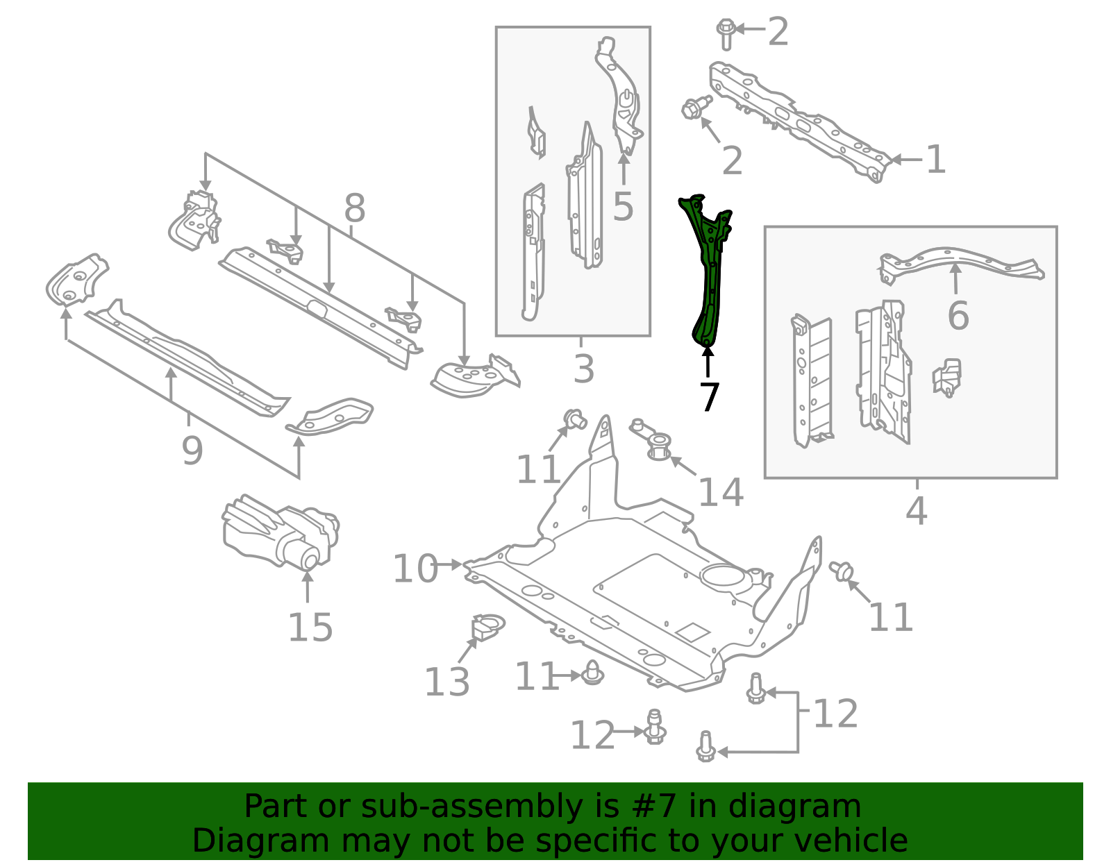 2020-2025 Subaru Latch Support 53029AN04A9P | Subaru Parts Guys