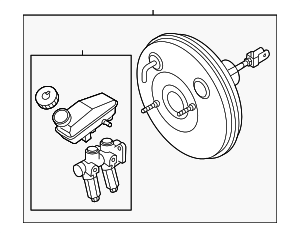 96457292 - : Booster Assembly for Chevrolet: Aveo Image