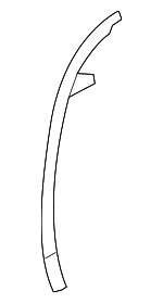 71124TVAA00 - Body: Molding Extension Seal Strip for Honda: Accord Image