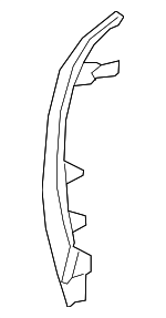 71162TVAA01 - : Molding Extension for Honda: Accord Image