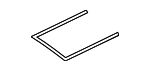 4M0877297B - Body: Rear Glass Seal Strip for Audi Image