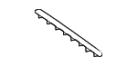 4M0877913A - Body: Front Glass Seal Strip for Audi Image