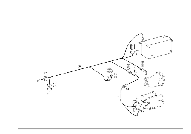 1245436926 - : Line for Mercedes-Benz Image