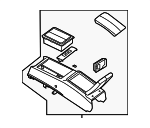 96951ZK30C - Body: Console Assembly for Nissan: Maxima Image