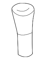 4D0713170A - Body: Shift Knob Sleeve for Audi: A8, A8 Quattro, S8 Image