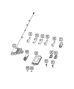 68067533AI - Electrical: Remote Start And Keyless Entry Antenna for Mopar Image