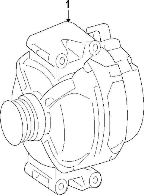 Alternator for 2017 Mercedes-Benz CLS63 AMG S #0