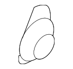 91568TA5003 - Body: Door Weather-strip Clip for Honda: Accord, Accord Crosstour, Civic, CR-V, Crosstour, HR-V, Insight Image