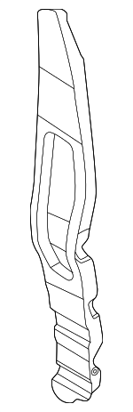 84116DO000 - Body: Rear Insulator for Kia Image image