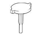 443050C030 - Steering: Reservoir Cap for Toyota: 4Runner, Avalon, Camry, Corolla, Highlander, Matrix, RAV4, Sequoia, Sienna, Solara, Tacoma, Tundra Image