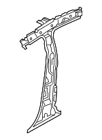 714021W220 - Body: Inner Center Pillar for Kia: Rio Image