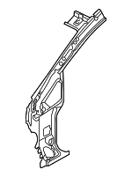 712011W000 - Body: Inner Hinge Pillar for Kia: Rio Image