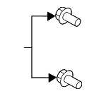 LR033274 - Brakes: Air Duct Bolt for Land-Rover Image