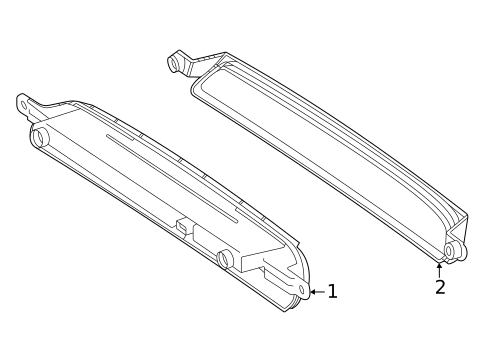 Backup Lamps for 2020 Mercedes-Benz AMG GT #0